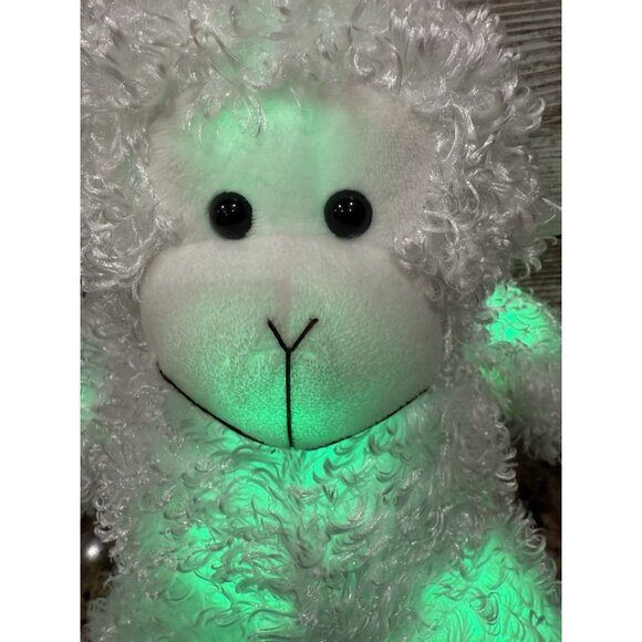 Cepia Glo E Monkey White Shaggy Color Kinetics 15" Light Up Plush Lovey Toy Rare - Picture 7 of 13